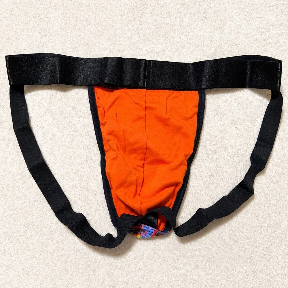 COSABELLA NSN Print Men's‎ Jock Strap Kente Multicolor - Size L / NWT